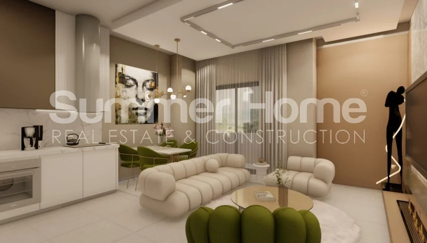 New Apartments with Stylish Design in Alanya's City Center Interior - 35
