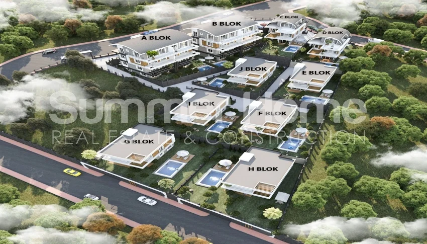  Magnific residential housing in Tepe region, Alanya