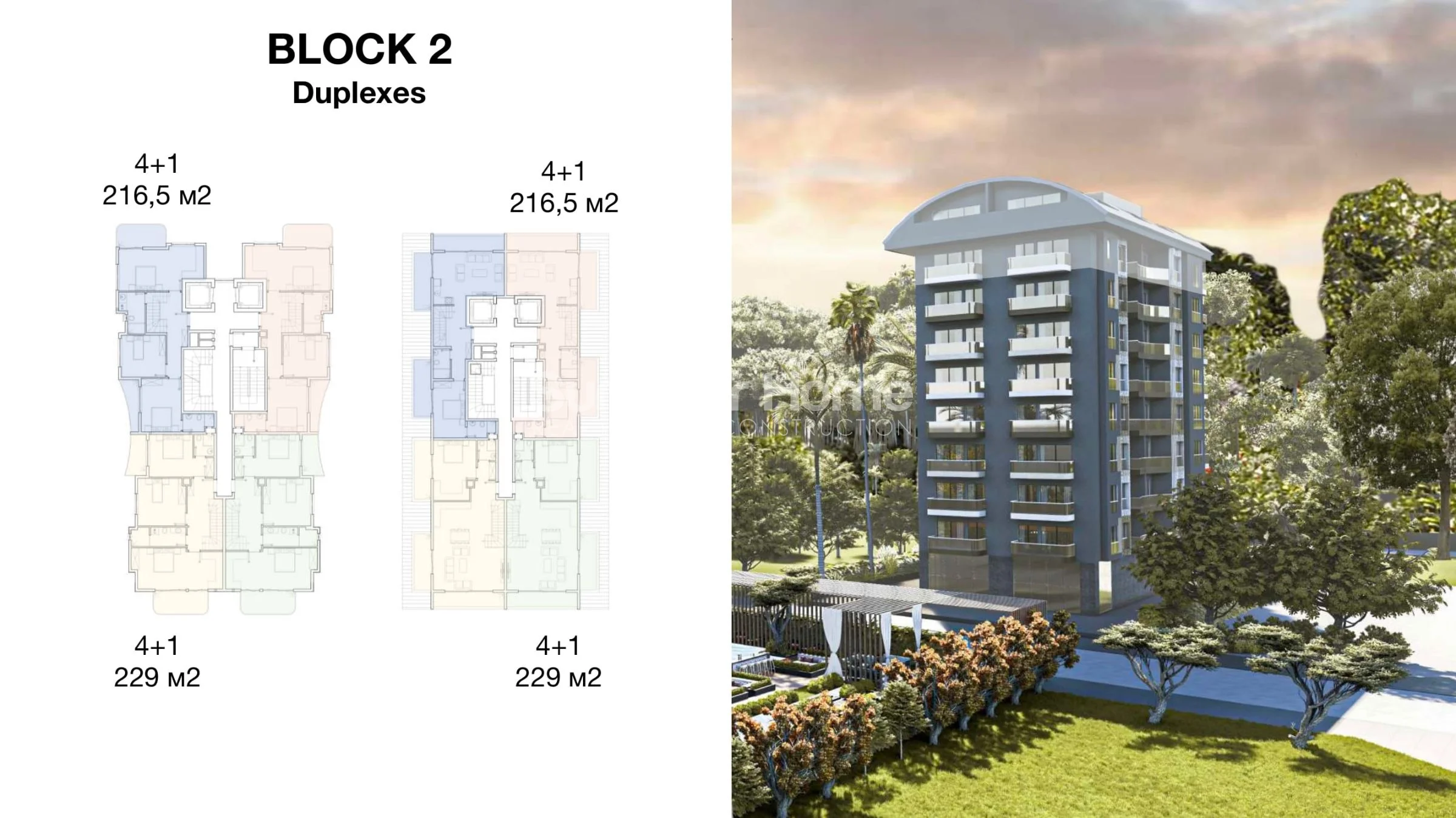 Complexe résidentiel exceptionnel à Mahmutlar Alanya plan - 29