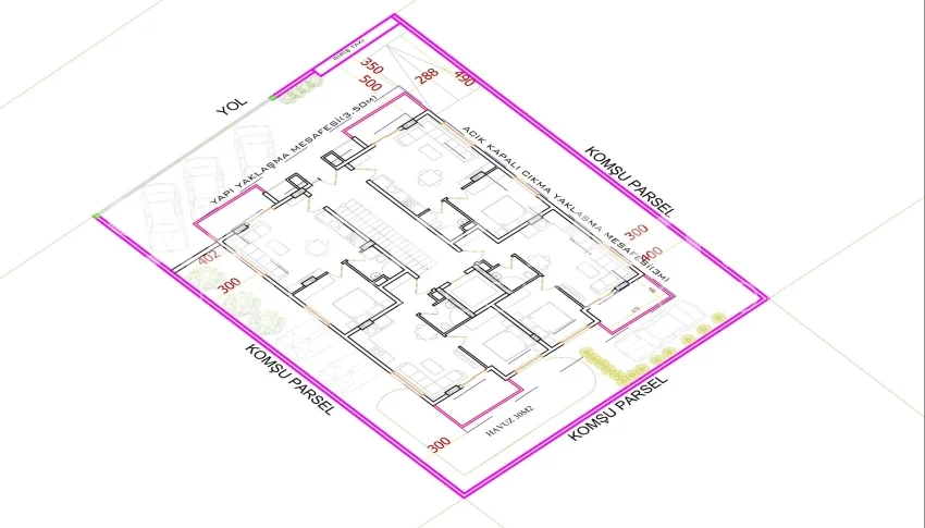 Classically modern apartments located in Mahmutlar, Alanya Plan - 25
