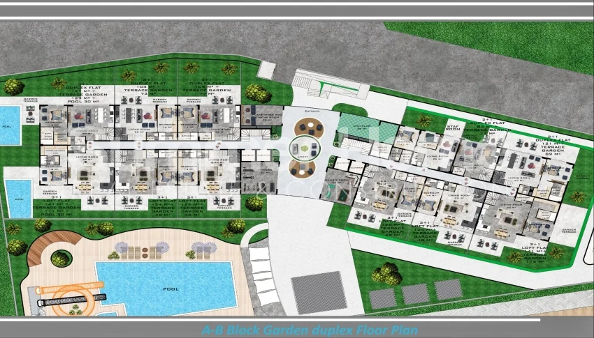 Stunningly luxurious apartments located in Oba, Alanya Plan - 57