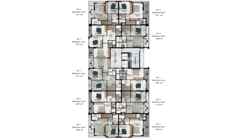 Elegantly stylish apartments located in Kargicak, Alanya Plan - 31
