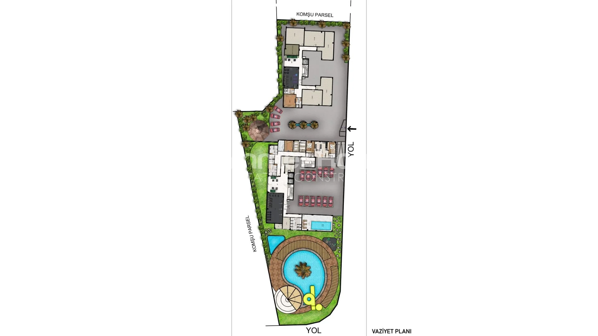 Потрясающий новый жилой проект в районе Оба, Аланья Планировка - 40