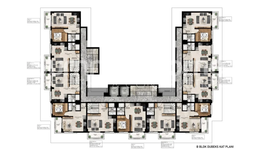 Stunning residential housing in the Oba district of Alanya Plan - 38