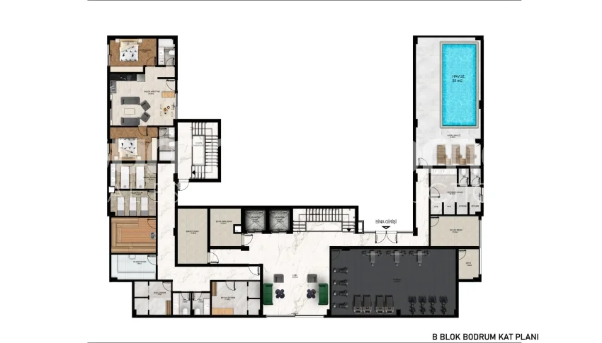 Stunning residential housing in the Oba district of Alanya Plan - 35