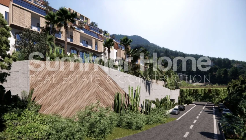 Modern and spacious apartments located in Tepe, Alanya