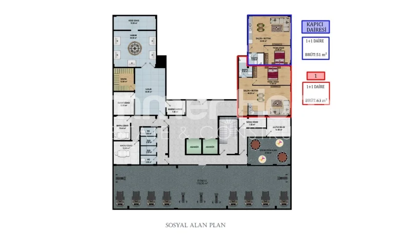 Exquisite Apartments in Natural Setting of Avsallar, Alanya Plan - 33