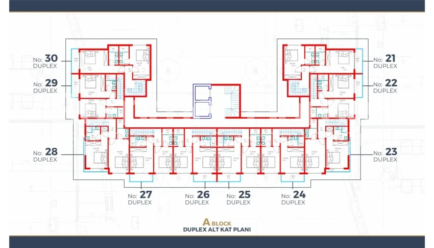 Exquisite Apartments in Perfect Location in Turkler, Alanya Plan - 17