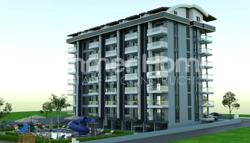 Modern and well-located apartments in Gazipasa, Alanya