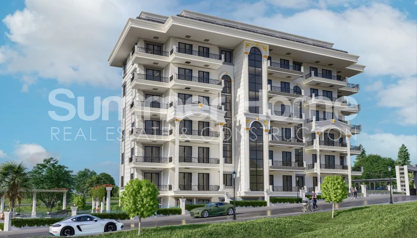 Classically styled apartments located in Demirtas, Alanya