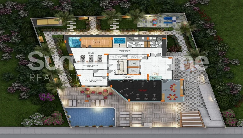 Chic and modern apartments located in Mahmutlar, Alanya Plan - 29