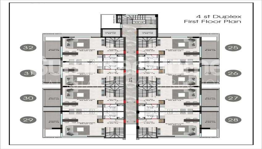 Stylishly modern apartments located in Mahmutlar, Alanya Plan - 19