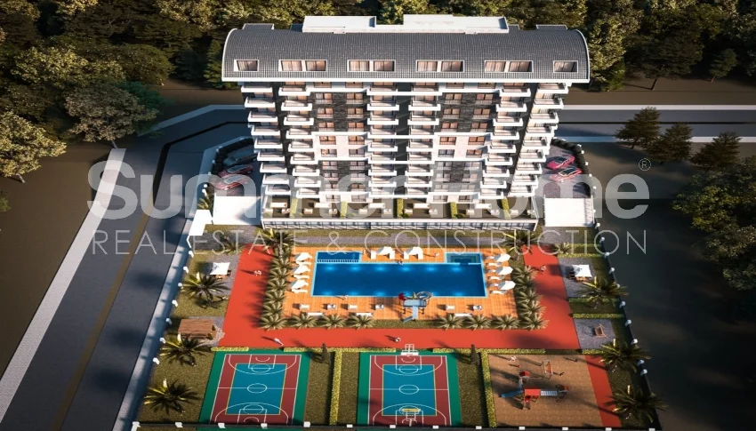 Chic and well-designed apartment complex in Avsallar, Alanya General - 4