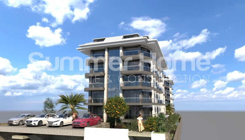 Stylish apartments close to the beach in Mahmutlar, Alanya