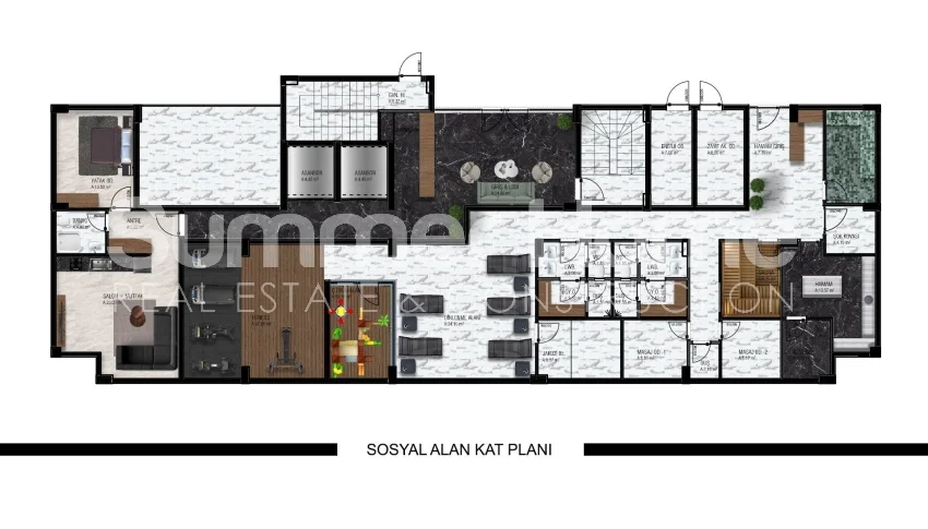 Highly chic and stylish apartments in Demirtas, Alanya Plan - 67