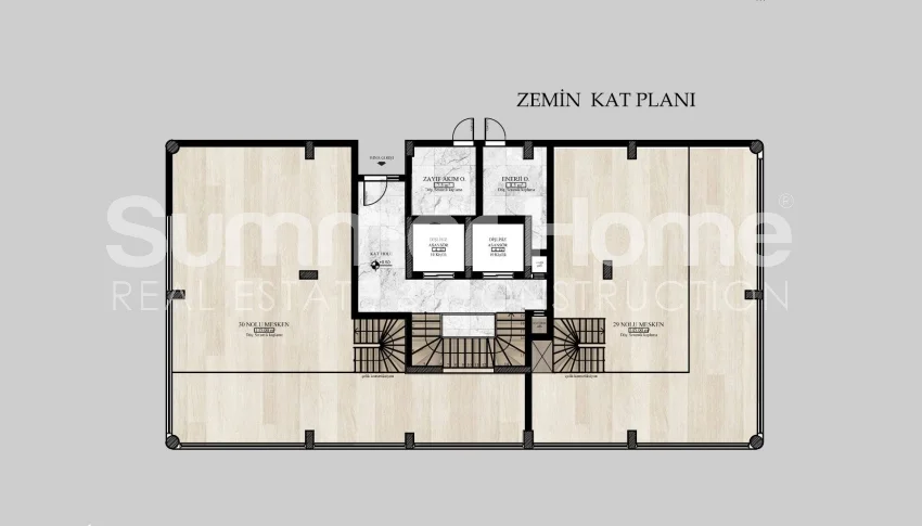 One-bedroomed apartments located in the centre of Alanya Plan - 24