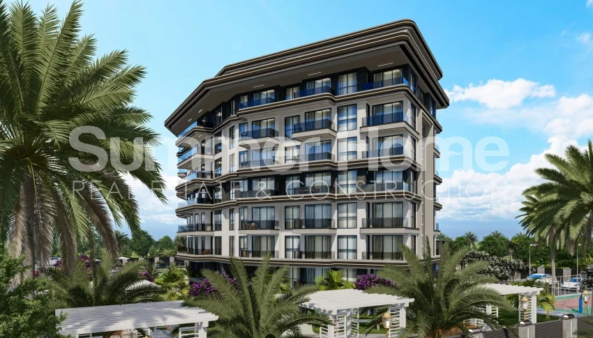 Wspaniałe i stylowe apartamenty w Gazipasa, Antalya
