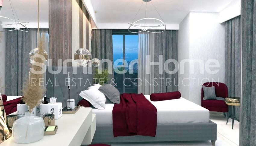 Incredible complex with city, sea, and nature view in Bektas Interior - 54