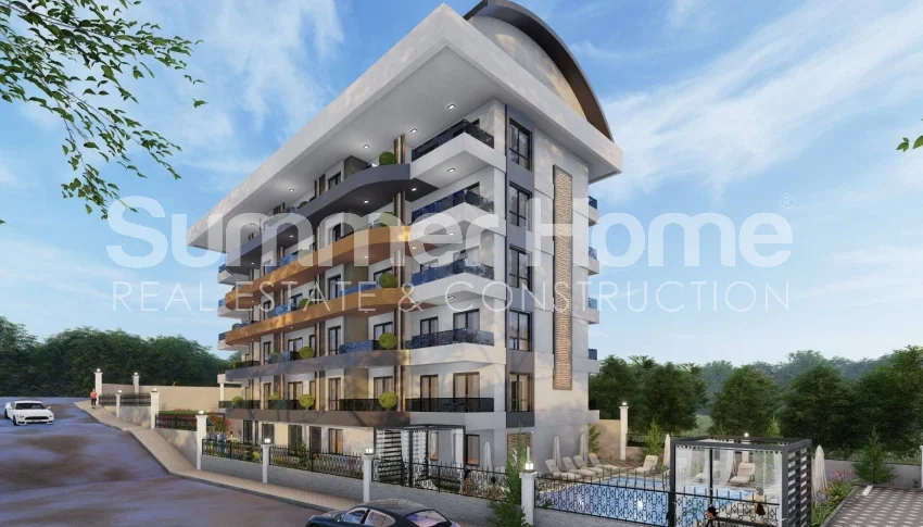 Neue stilvoll elegante Apartments in Avsallar, Alanya