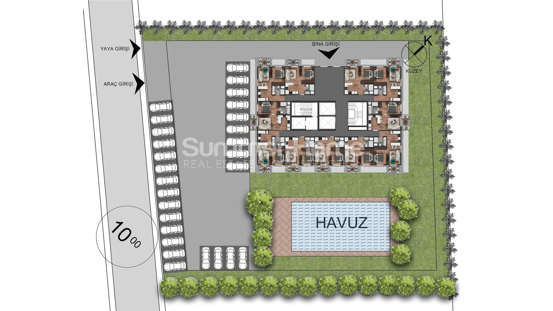 Appealing one bedroomed apartments in Mezitli, Mersin Plan - 26