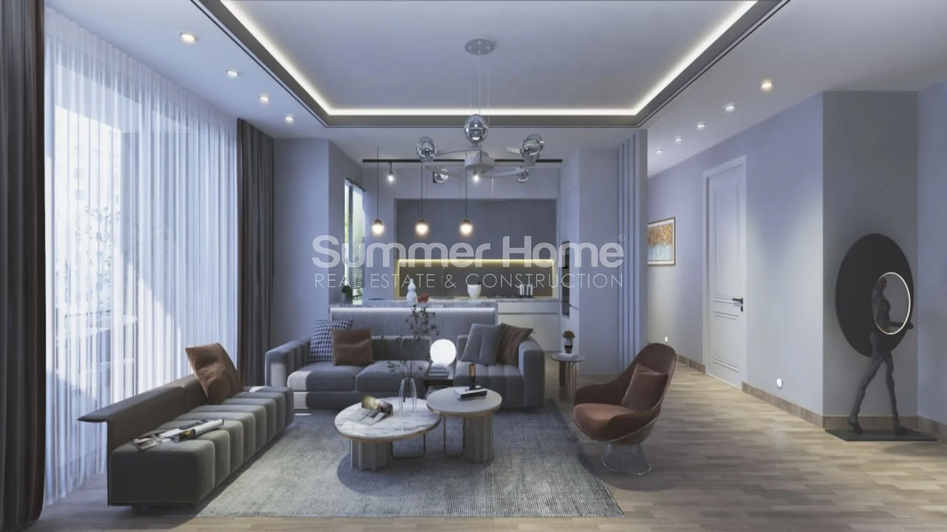 Stylish apartments close to the beach in Mezitli, Mersin Interior - 19