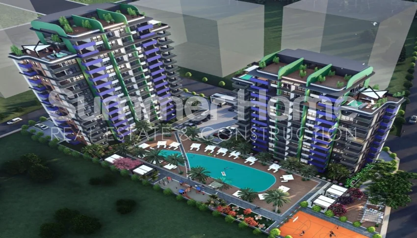Modern centrally located apartments in Mezitli, Mersin