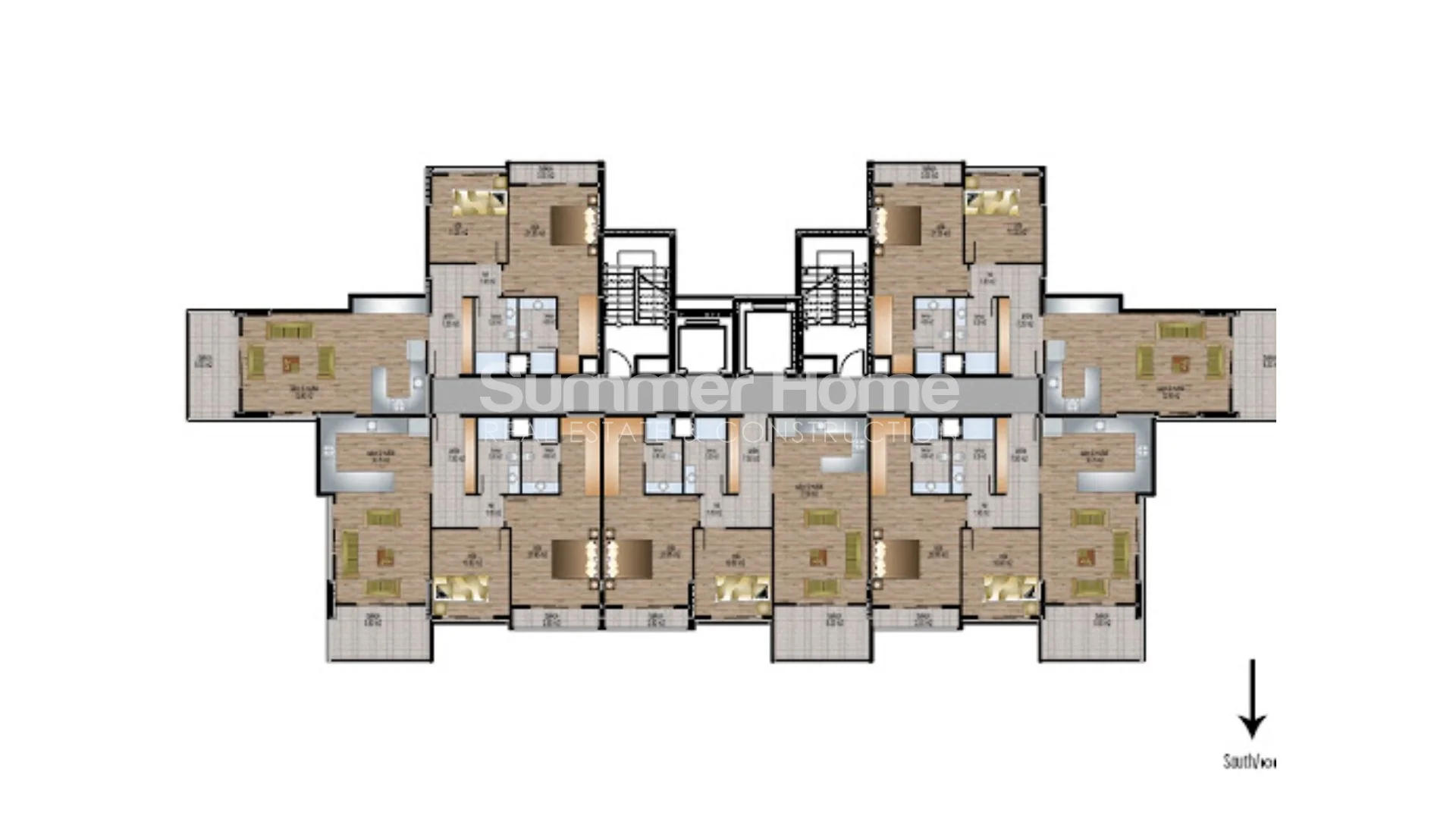 Highly elegant apartments located in Erdemli, Mersin Plan - 24