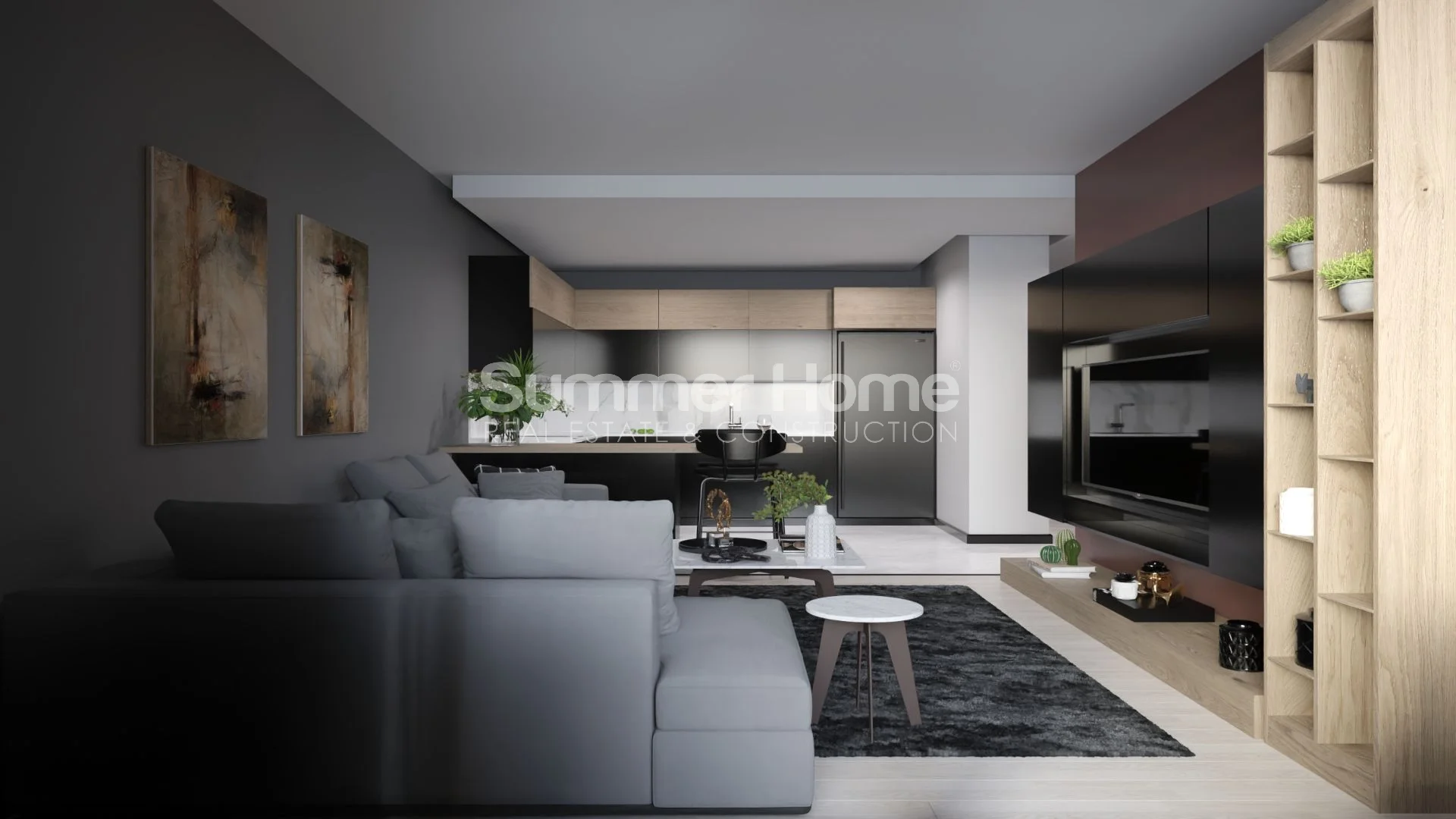 Newly completed sleek apartments located in Mezitli, Mersin Interior - 10