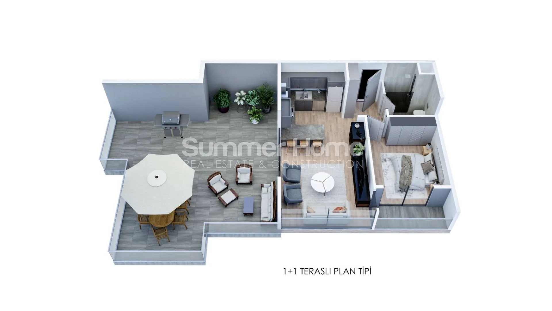 Stylish apartments conveniently located in Mezitli, Mersin Plan - 23
