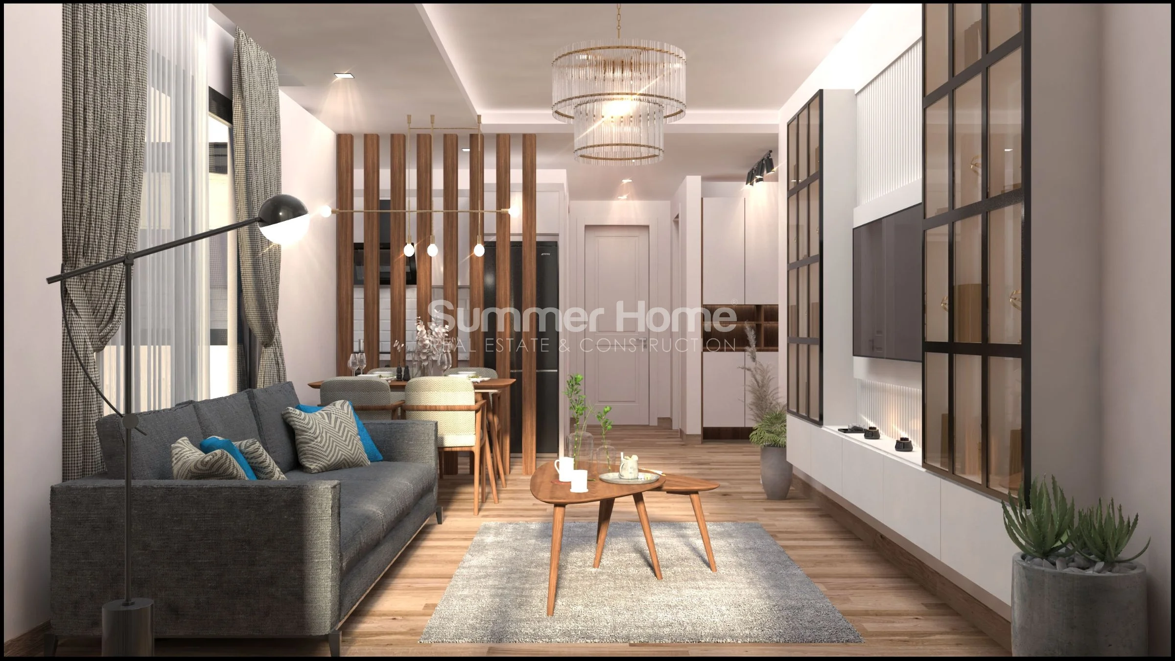 Stylishly modern apartments located in Erdemli, Mersin Interior - 25