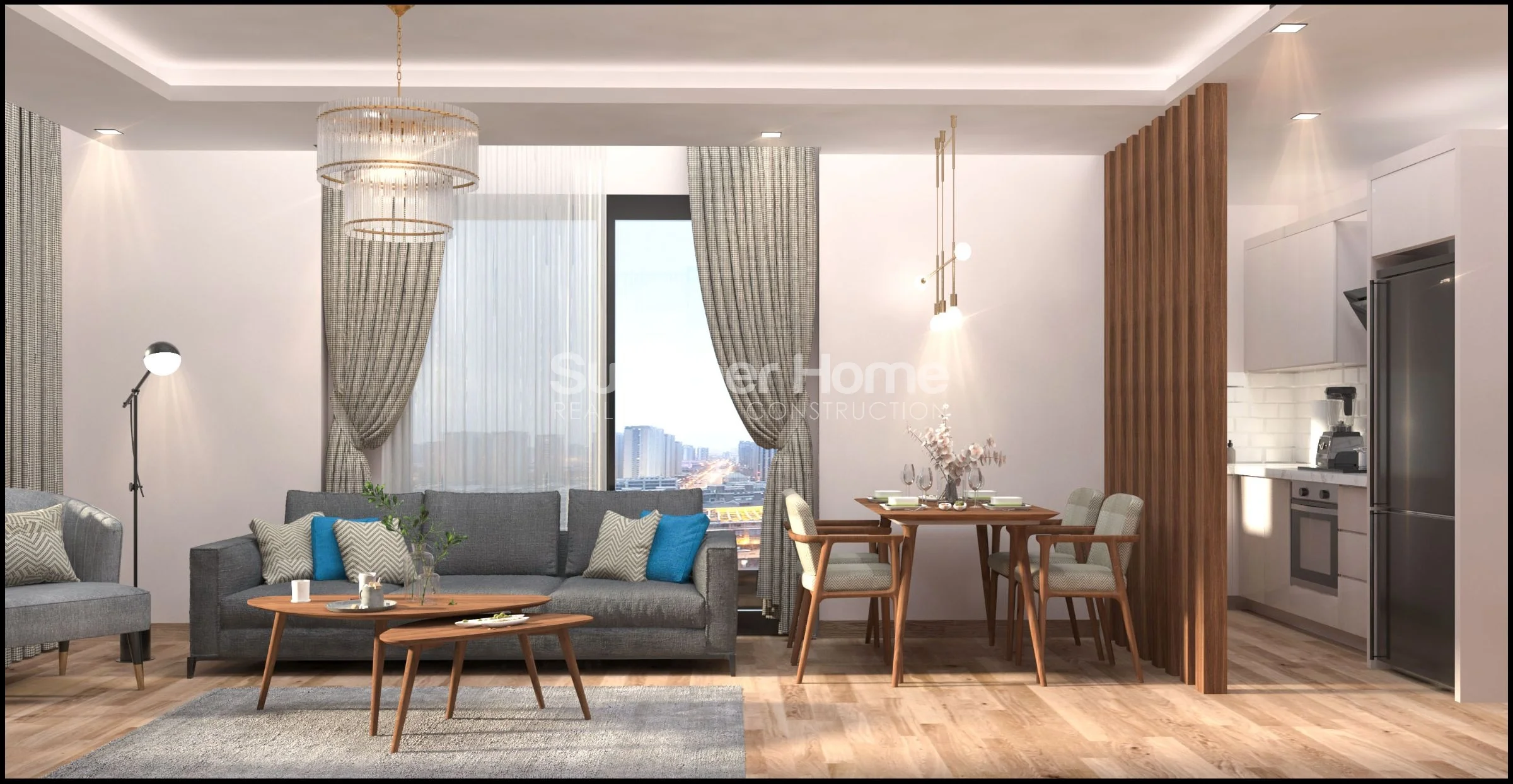 Stylishly modern apartments located in Erdemli, Mersin Interior - 28
