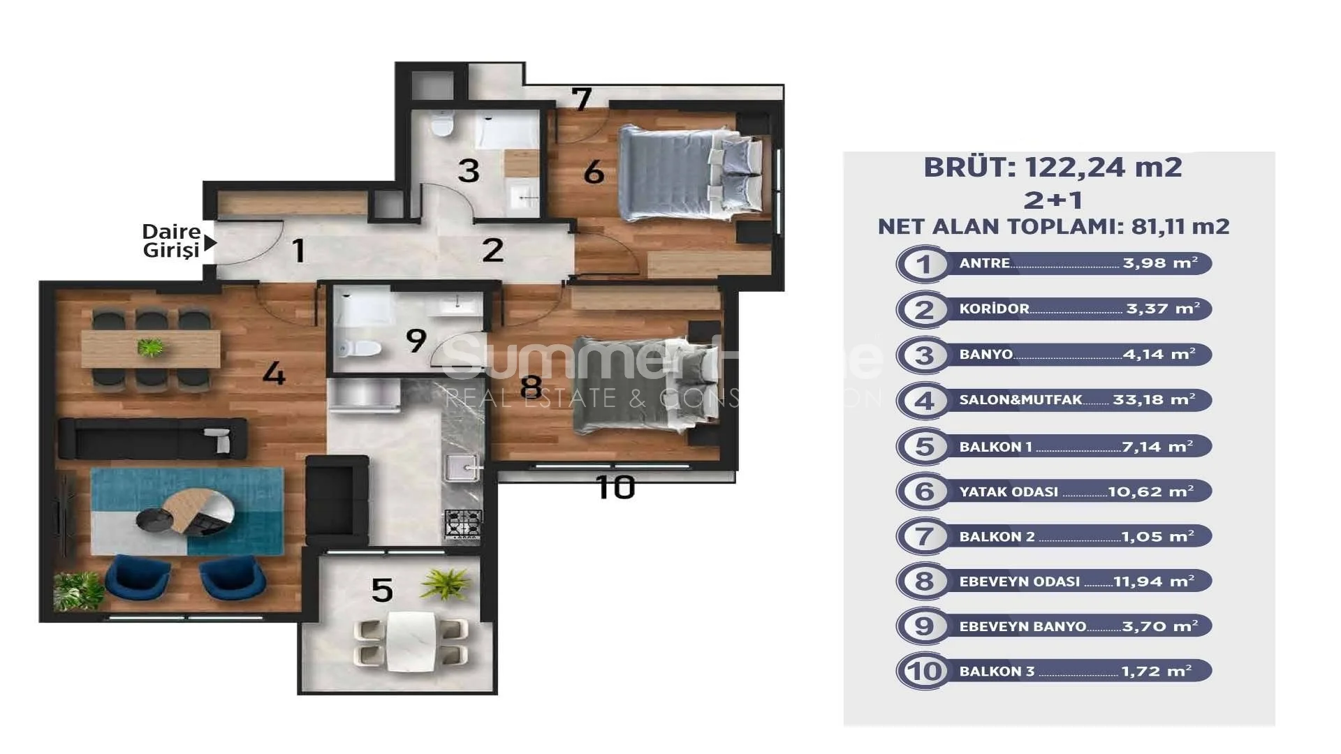 Modern residential complex located in Arpacbahsis, Mersin Plan - 38