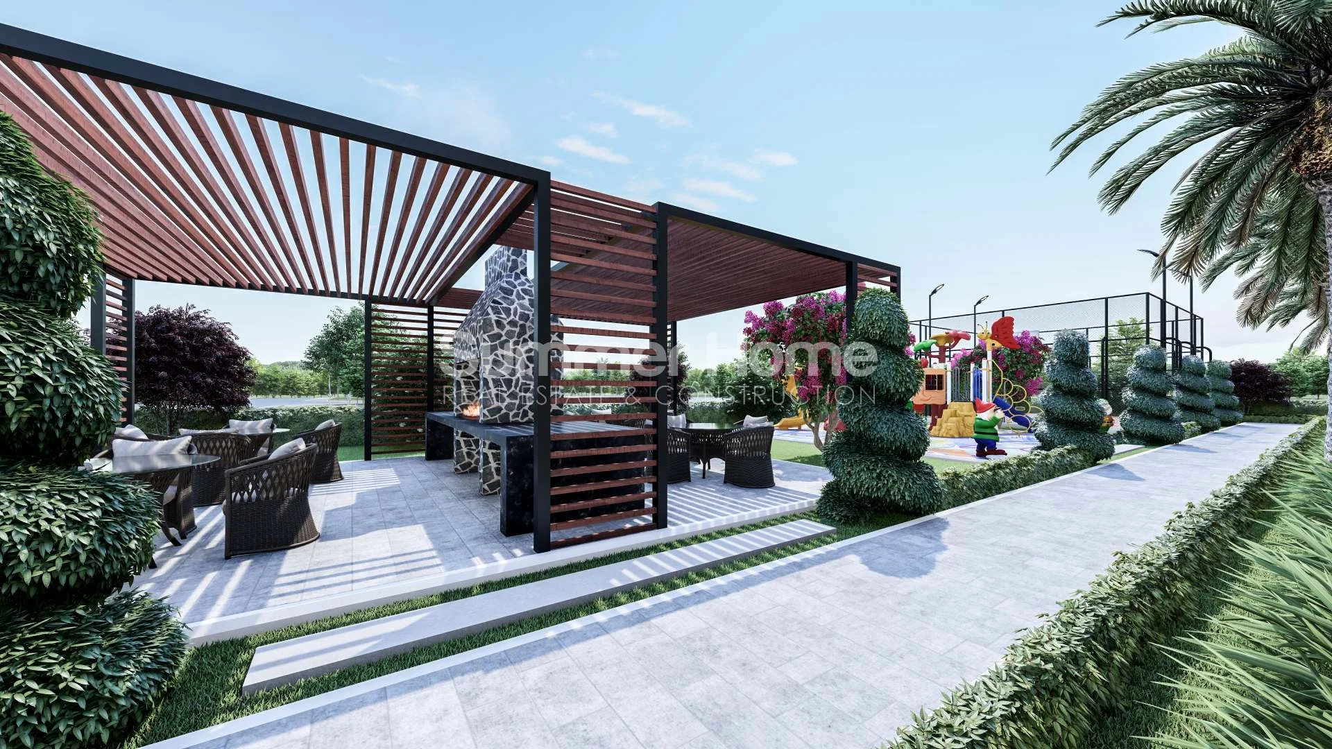 Stylishly elegant apartments located in Mezitli, Mersin Facilities - 27
