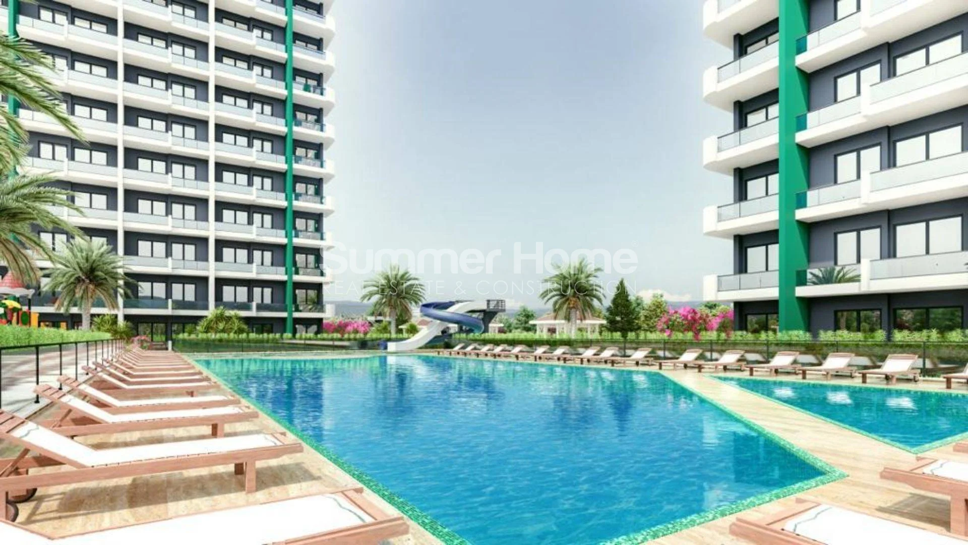 Neue wunderschöne moderne Apartments in Mezitli, Mersin Einrichtungen - 18