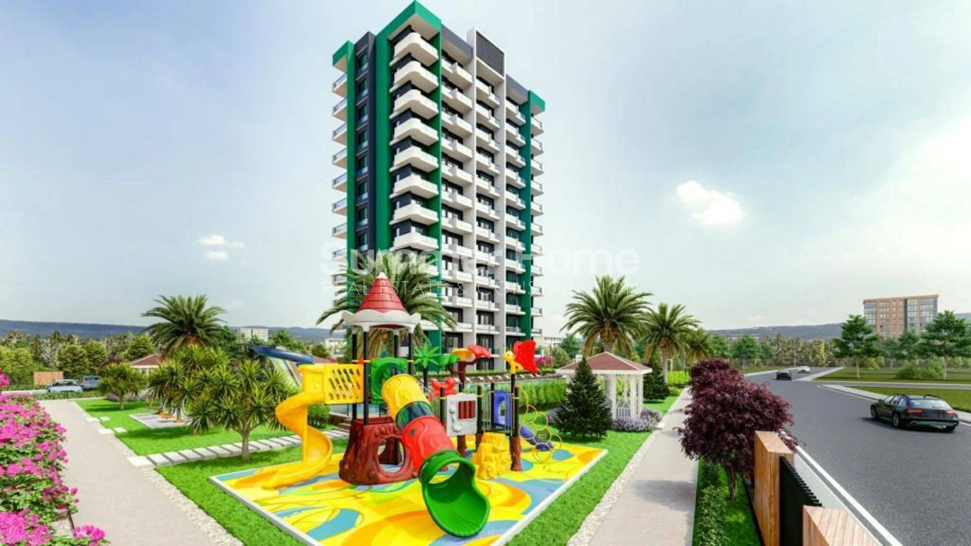 Neue wunderschöne moderne Apartments in Mezitli, Mersin Einrichtungen - 19