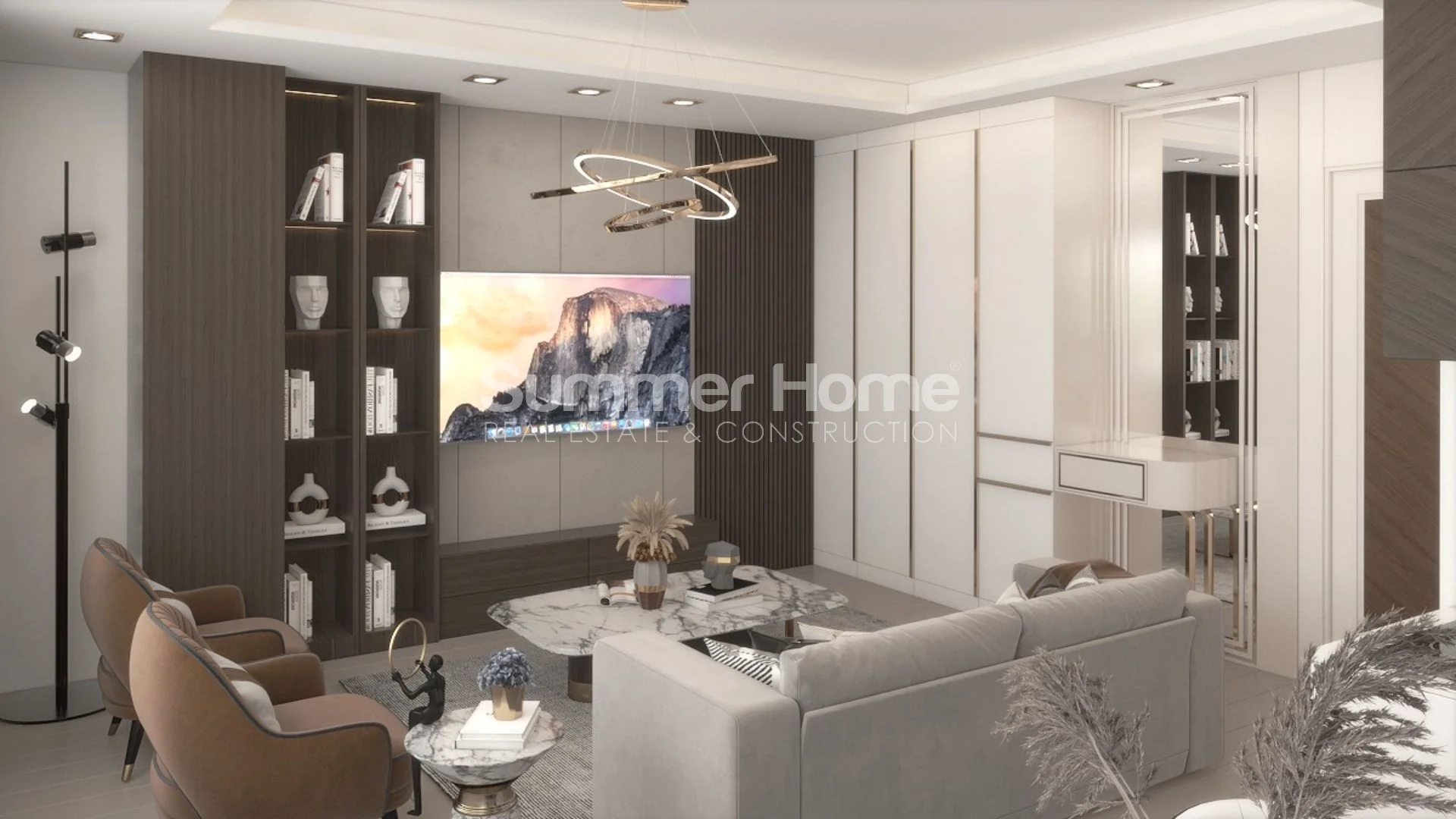 Nové luxusné apartmány v blízkosti pláže v Mezitli, Mersin interior - 6