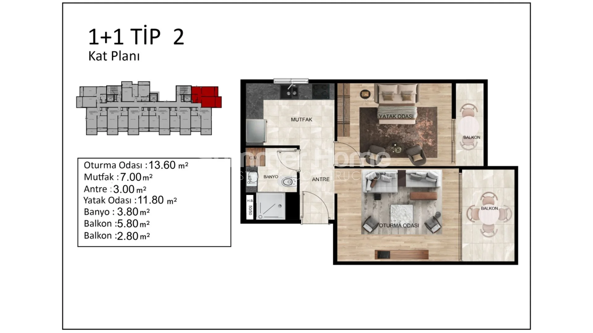 Contemporary establishment, located in Tomuk, west of Mersin Plan - 25