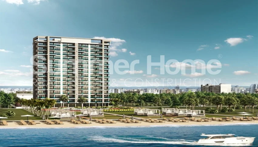 Beachfront Apartments with Panoramic View in Mezitli, Mersin