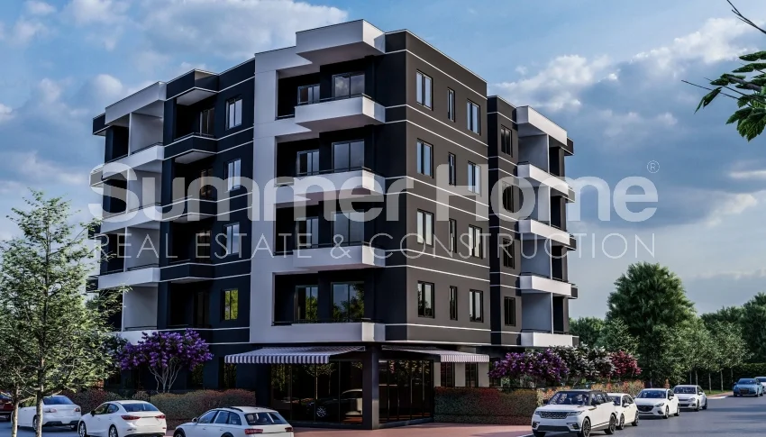 Chic two-bedroomed apartments located in Silifke, Mersin