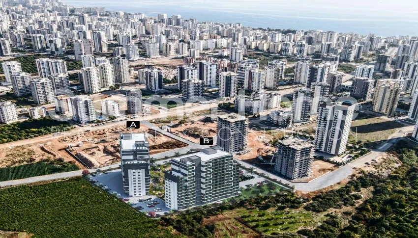 Hoogwaardig appartementencomplex in Akdeniz, Mersin