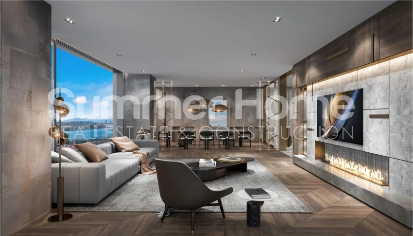 Luksusowe apartamenty z niesamowitymi widokami w Nisantasi interior - 27