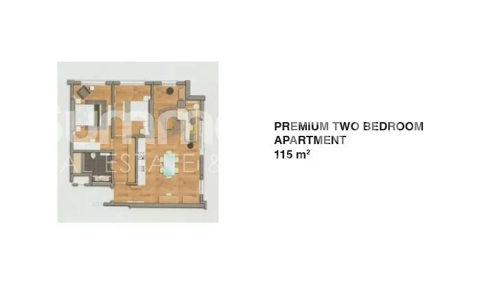 Ideally located apartments in the district of Besiktas Plan - 13