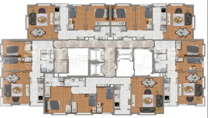 Appartements élégants et modernes à Kagithane, Istanbul Plan - 40