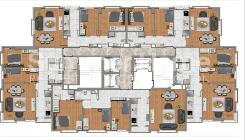 Appartements élégants et modernes à Kagithane, Istanbul Plan - 47
