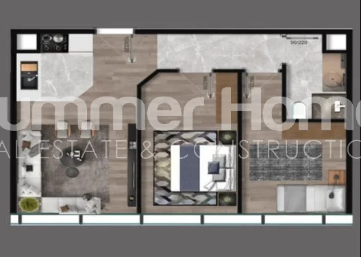 Sleek and modern apartments in Kagithane, Istanbul Plan - 13