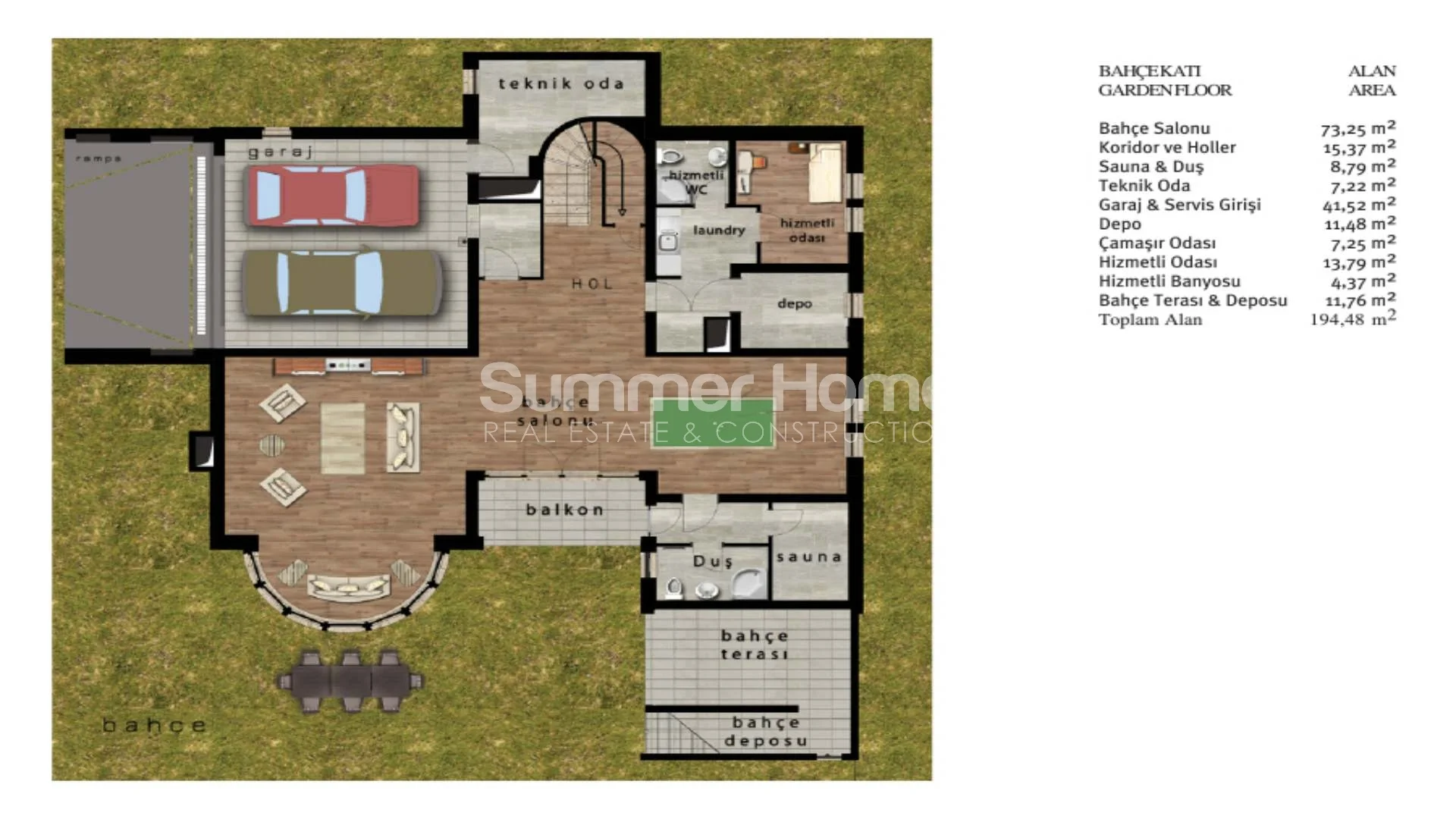 Luxurious Triplex Villas in Beylikduzu Plan - 33
