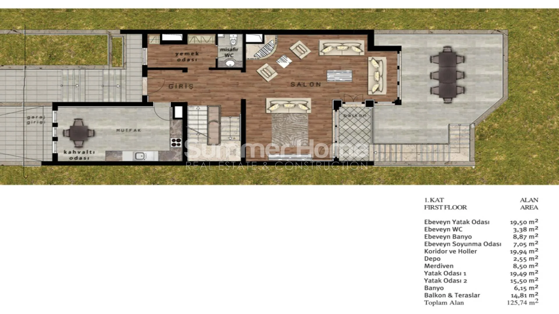 Luxurious Triplex Villas in Beylikduzu Plan - 34
