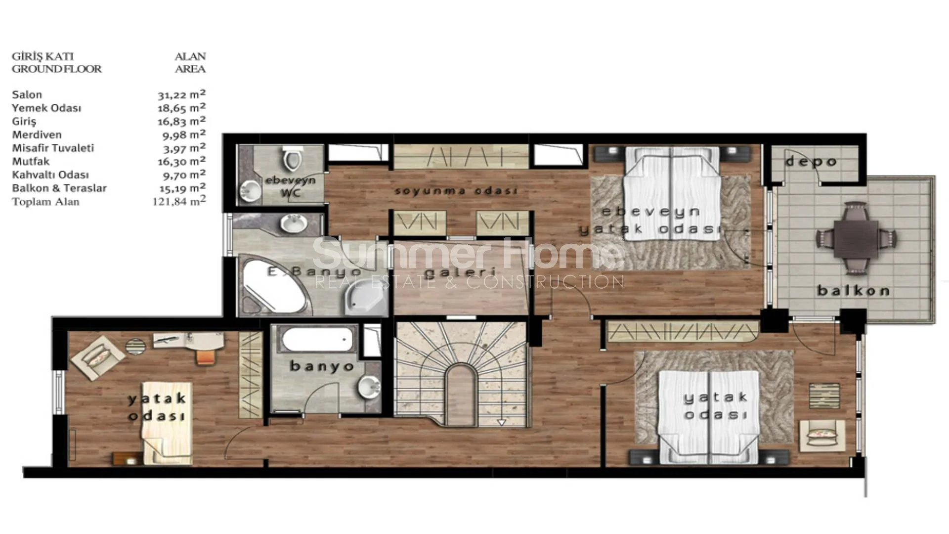 Luxurious Triplex Villas in Beylikduzu Plan - 36
