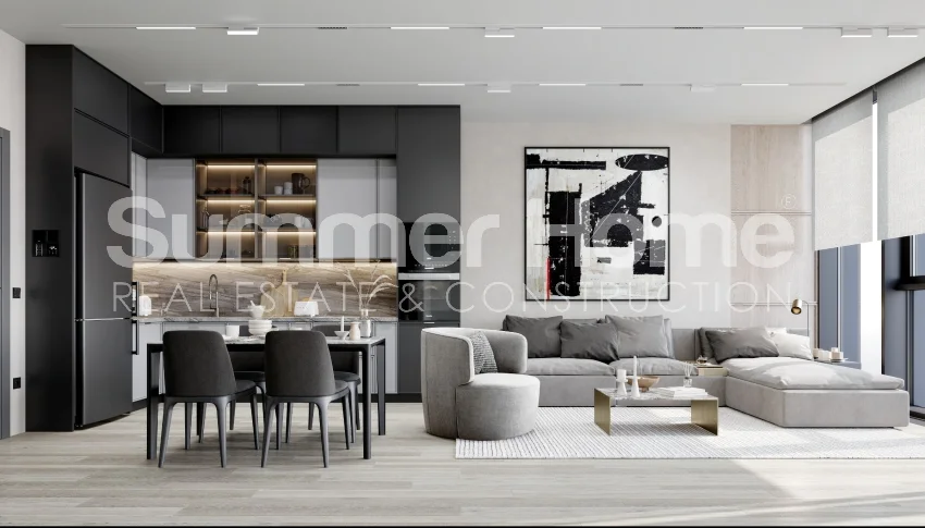 Elegant och elegant moderna lägenheter till salu i Zeytinburnu interior - 15