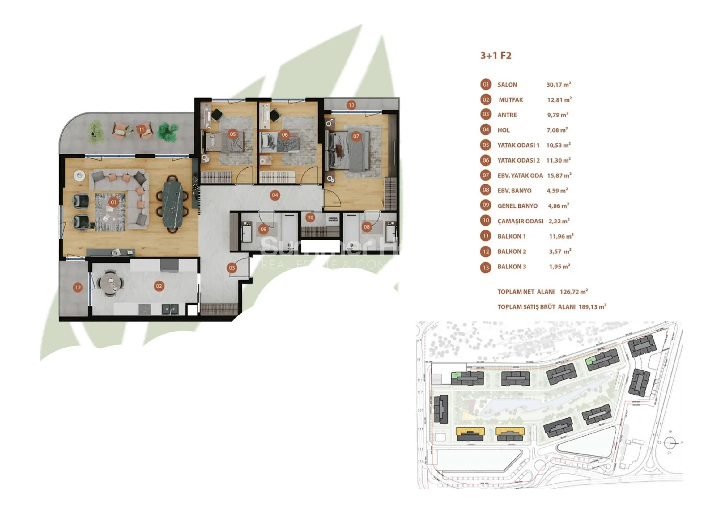 Gorgeous apartments in the Bahcelievler district of Istanbul Plan - 49